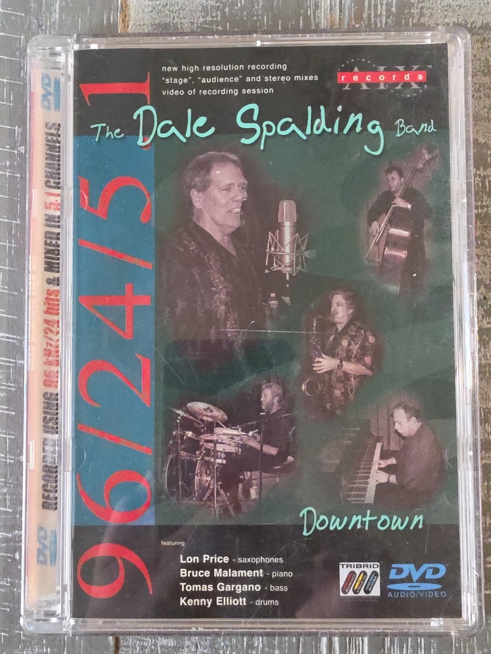 Downtown - The Dale Spalding Band - Audio & Video DVD Release, AIX Records